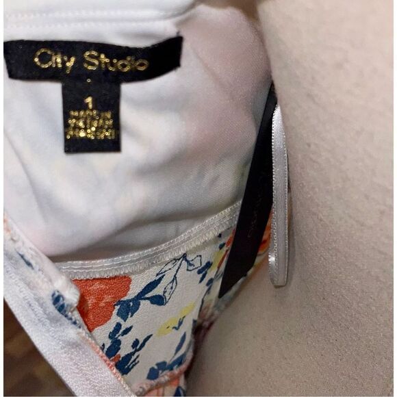 City Studio Floral Dress - NWT - Size 1 Juniors - Picture 12 of 12